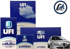 4 FILTRI KIT TAGLIANDO UFI ALFA 147 1,9 JTD - JTDM 8 / 16V 115 120 140 150CV