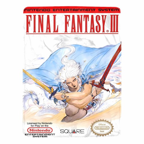 Final fantasy iii nes nintendo - final,