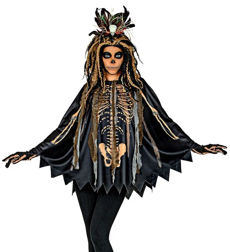 Costume donna maga voodoo - da,