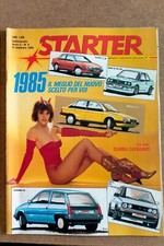 Rivista Vintage di motori Starter anno 2 numero 8 del 21 Febbraio 1985