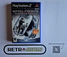 Playstation 2 PS2 Medal Of Honor European Assault PAL italiano completo buono