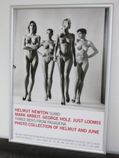 Helmut Newton poster originale sumo in arrivo