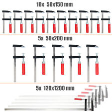 1/5/10 Morsetto a Vite Forza Manico IN Plastica Legno Terminale