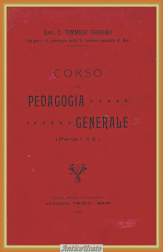 Corso pedagogia generale - corso,