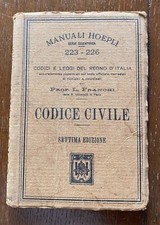 Manuali Hoepli - Codice Civile 1921