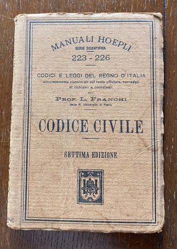 Manuali hoepli codice civile - hoepli,