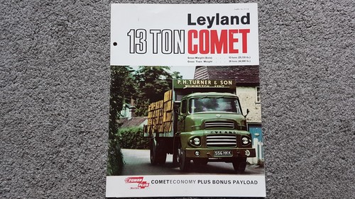 Leyland cometa ton brochure - leyland,