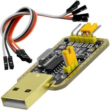 Adattatore USB UART-TTL CH340G convertitore 3.3V 5V cavo jumper compatibile con Arduino