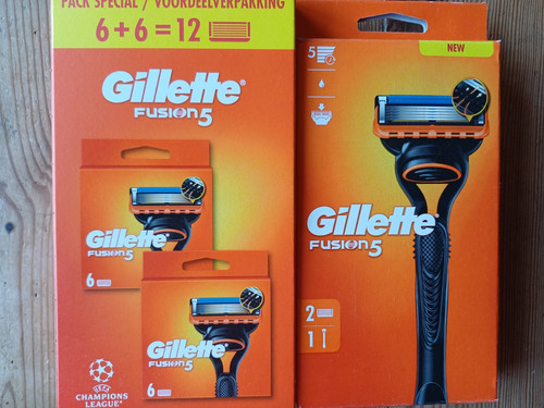 Rasoir gillette fusion - 5, neuf
