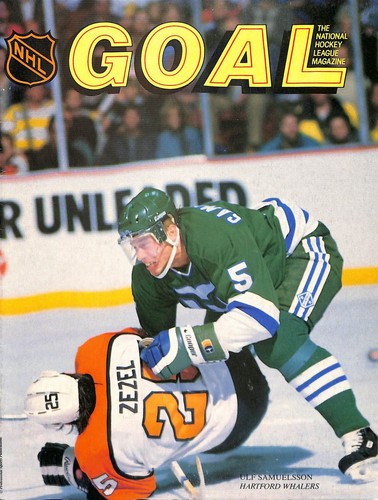 Marzo 1989 goal nhl program - marzo,
