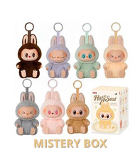 Peluches Portachiavi Pupazzetto Monster LafufuTipo Have A Seat Labubu Collezione