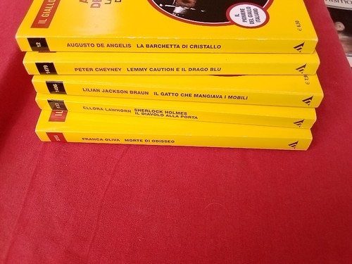 Gialli mondadori lotto - mondadori, 5