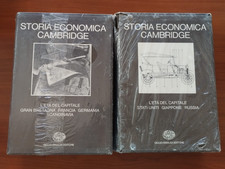 L'ETA' DEL CAPITALE 1° E 2° VOLUME della STORIA ECONOMICA CAMBRIDGE - EINAUDI