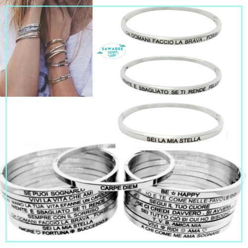 Bracciale donna acciaio inox - bracciale,