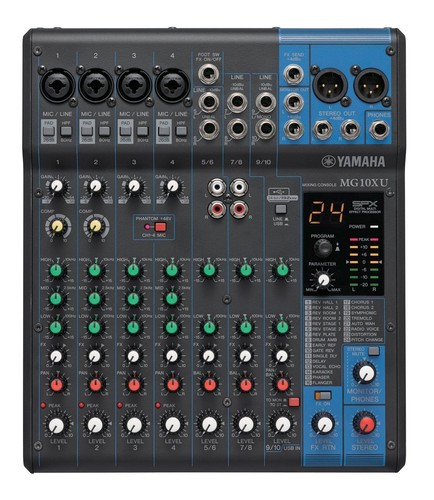 Yamaha mg10xu mixer - yamaha,