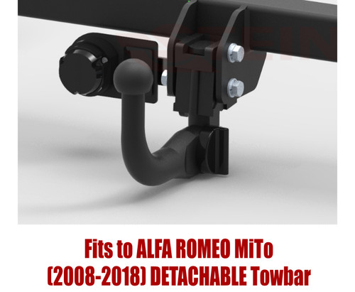 Gancio traino rimovibile per - gancio,