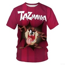 T-shirt maglietta grafica Looney Tunes Tazmanian Devil Loony Tunes cartone animato