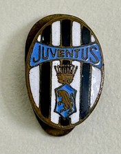 anni 40' F.C. JUVENTUS vecchio distintivo calcio attacco a piedino
