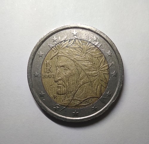 Moneda euros dante - moneda, de