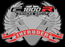 Suzuki Intruder C1800R Owners Group XL toppa iron-on patch