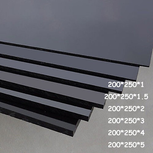 Foglio plastica abs nero - abs,