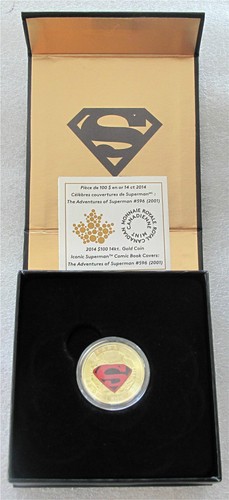 Moneta oro 100 dollari canada - moneta,