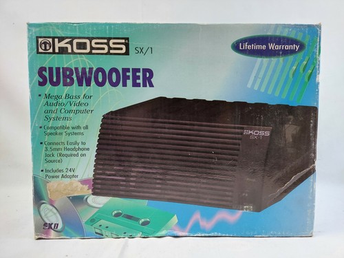 Koss subwoofer potenziato - sx-1,