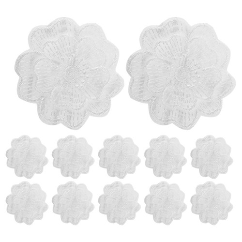 Toppe organza floreale - , 12