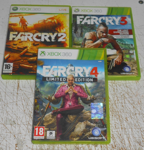 Far cry per - 2-3-4, xbox