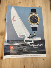 1994 CATAMARAN REGATTA SWISS WATCH OROLOGIO AD PUB