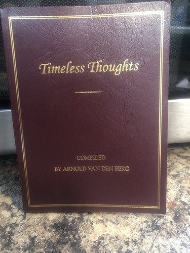 Timeless thoughts arnold van - timeless,