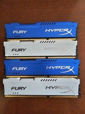 Kingston HyperX FURY 16GB 4x4GB HX318C10FK2/8 DDR3 1866Mhz Desktop Memoria RAM