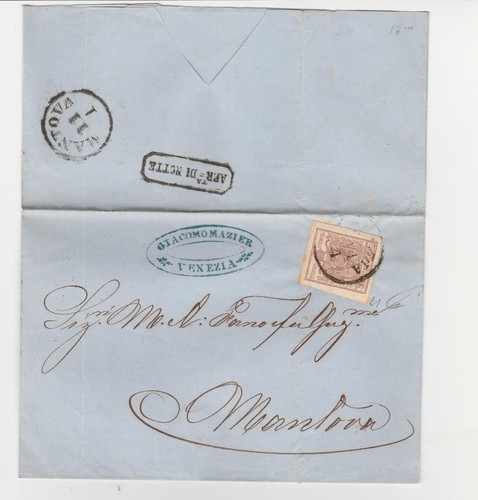 Storia postale 1857 - postale,