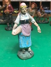 DONNA pastore presepe