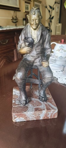 Statua bronzo antica - bronzo,