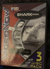 VideoNow Discovery Channel: Shark Week 3-Disc Pack-PVD VEDI DESCRIZIONE/FOTO!!!