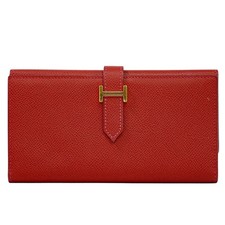 HERMES Bearn 2PLIS Leather