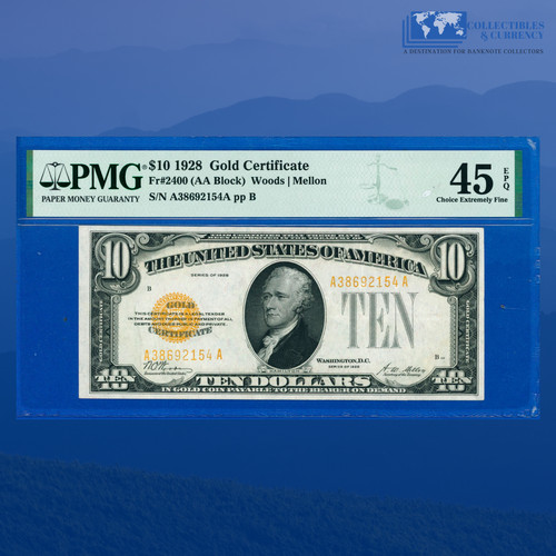 2400 1928 dieci dollari - dieci,
