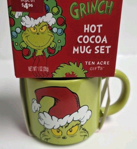 The grinch hot cocoa - hot, set
