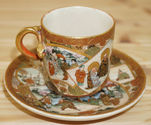 Meiji satsuma giapponese set - satsuma,