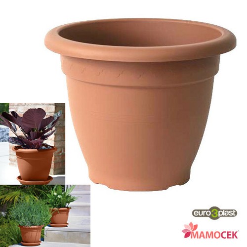 Vaso euro3plast fioriera - vaso,