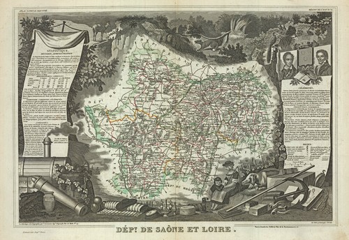 1857 levasseur dept saone - 1857, de