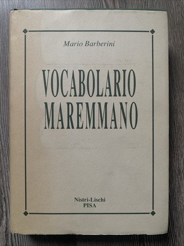 Mario barberini vocabolario - mario,