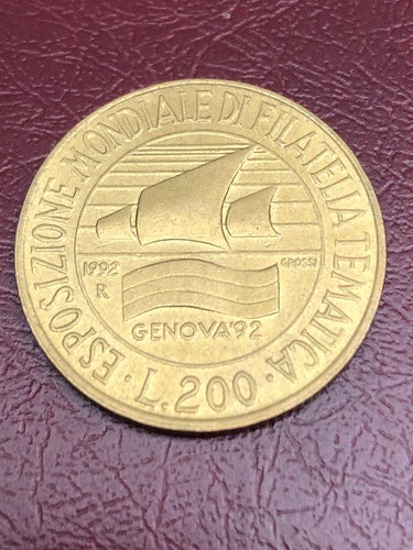 200 lire moneta italia - 200, 1992
