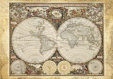 Puzzle Mappa Storica del Mondo