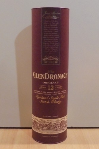 Glendronach cilindro whisky - cilindro,