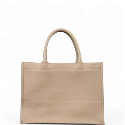 Dior medium book tote beige - dior,