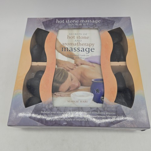 Hot stone kit massaggio libro - hot,