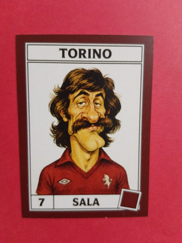 Figurina caricatura calciatori - figurina,