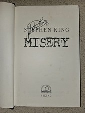 Signed - Stephen King Misery